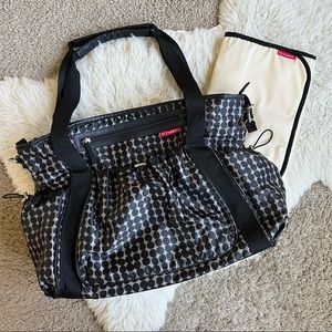 Skip Hop Zip Nylon Diaper Bag